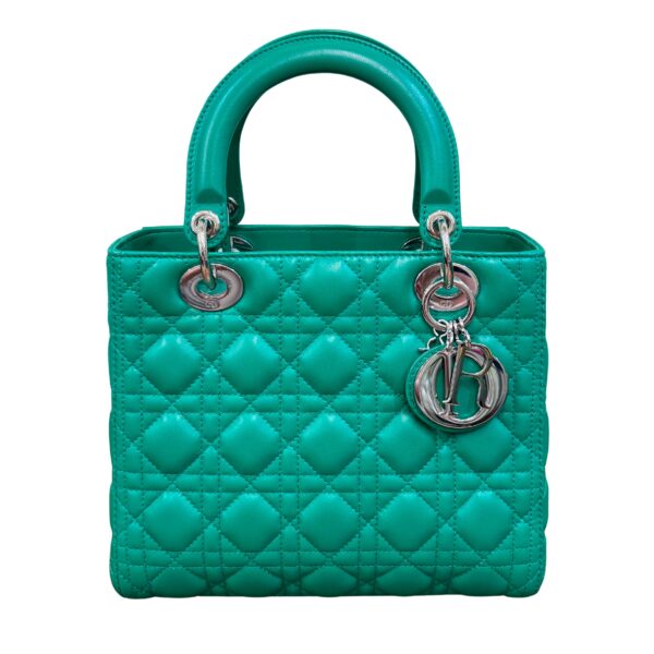 Dior Medium Lady Dior Bag Green