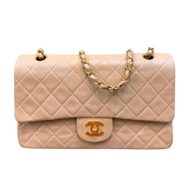 Chanel Medium Classic Flap Bag Beige