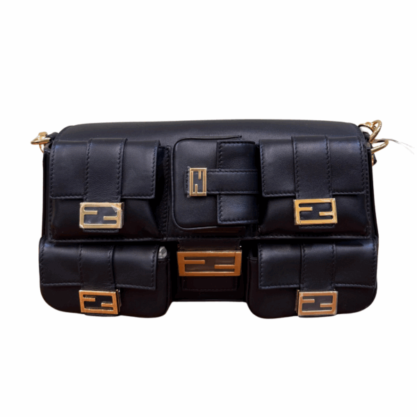 Fendi Multipocket Baguette Black