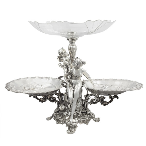 WMF Art Nouveau Figural Centre Piece