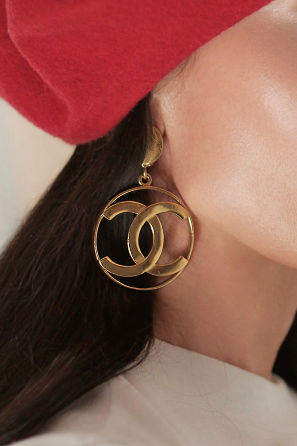 Chanel 'Liz Taylor' Earrings